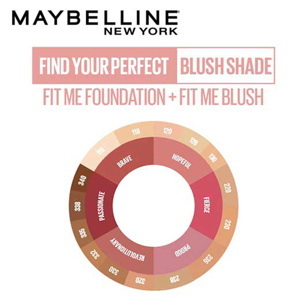 Maybelline New York New Fit Me Mono Blush, Up To 16 hours Long-lasting Cheek Blush - 20 Hopeful, 4.5g Buy at Indicrest Image 8
