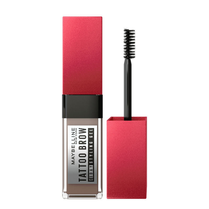Maybelline New York Tattoo Brow 3-Day Gel, Water & Smudgeproof Lasts Up To 36H - Medium Brown, 6ml Buy at Indicrest Image 8