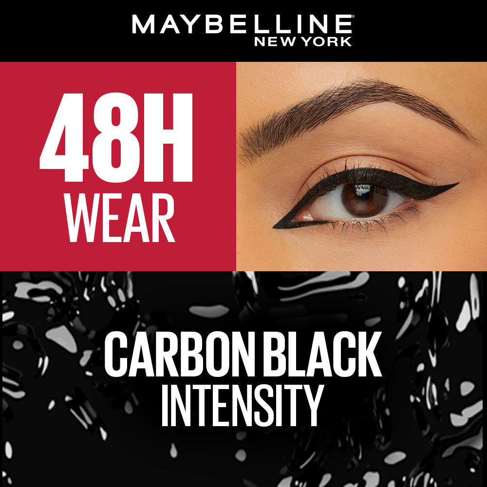 Maybelline New York Tattoo 48H Dip In Liquid Eye Liner - Black, 2.1ml Buy at Indicrest Image 2