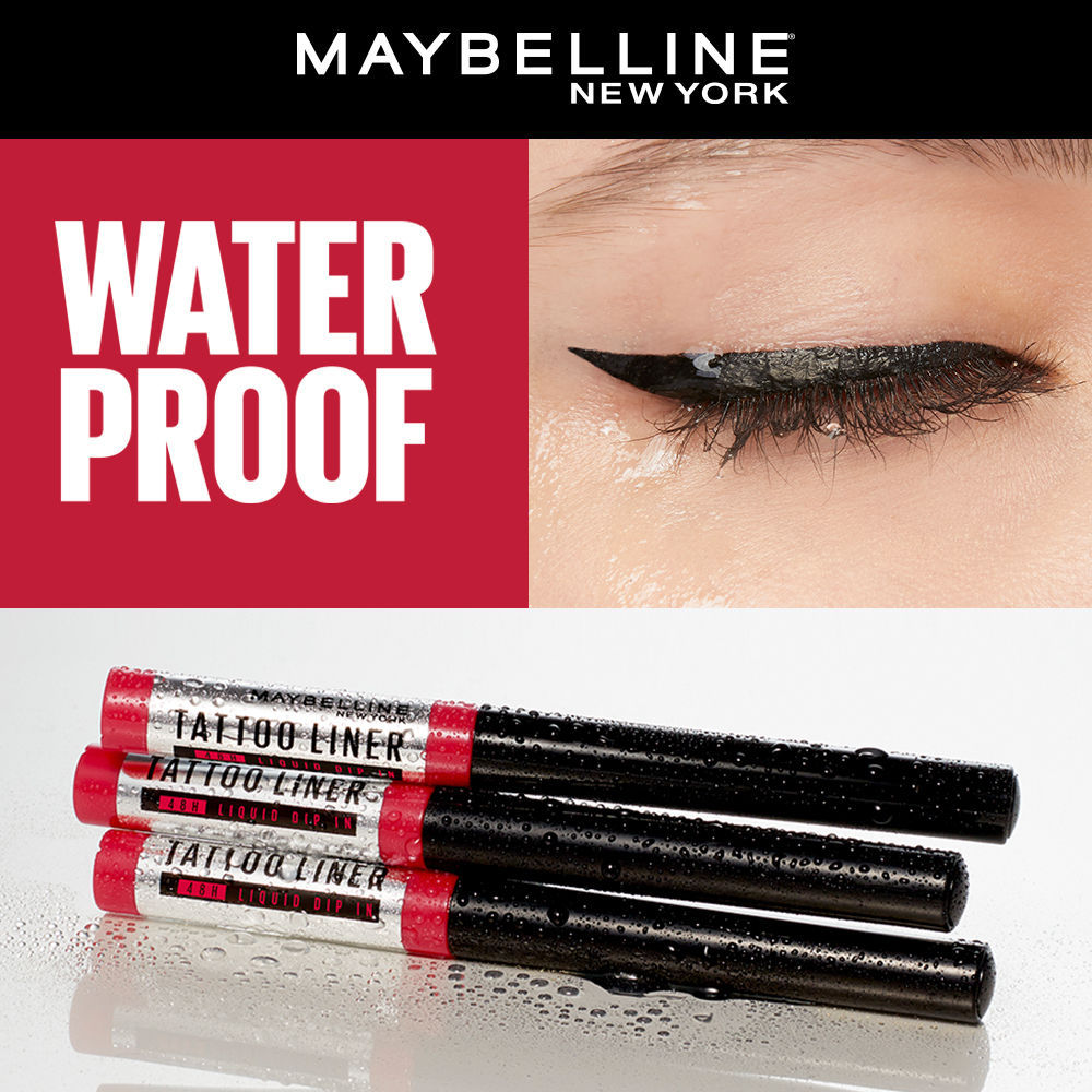 Maybelline New York Tattoo 48H Dip In Liquid Eye Liner - Black, 2.1ml Buy at Indicrest Image 4