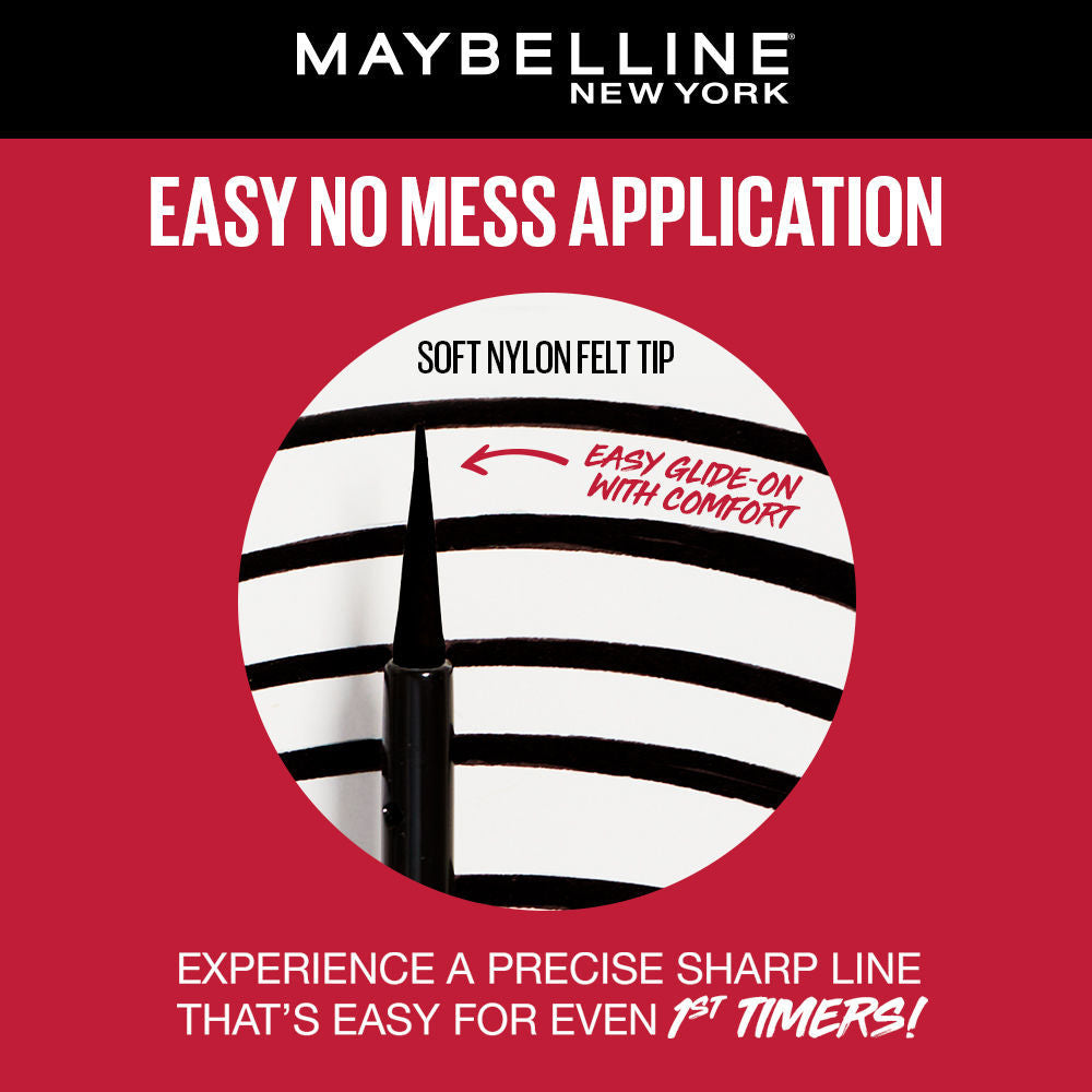 Maybelline New York Tattoo 48H Dip In Liquid Eye Liner - Black, 2.1ml Buy at Indicrest Image 5