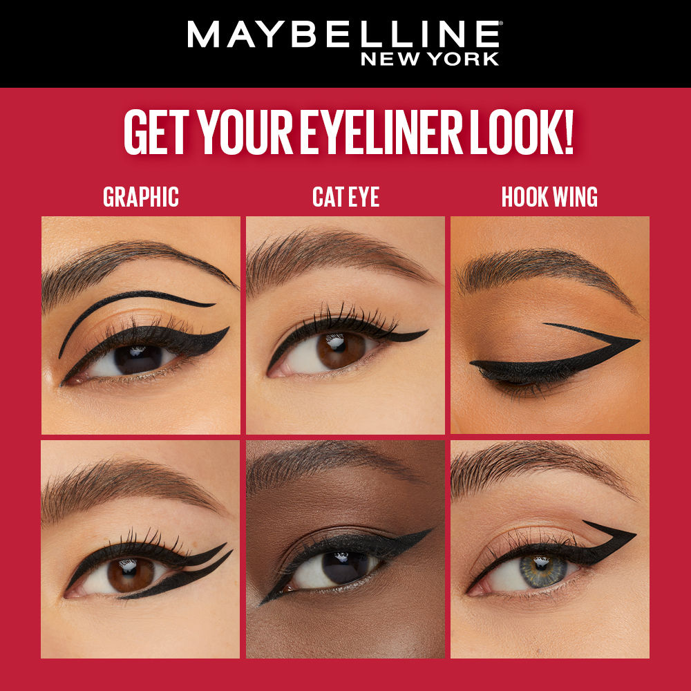 Maybelline New York Tattoo 48H Dip In Liquid Eye Liner - Black, 2.1ml Buy at Indicrest Image 6