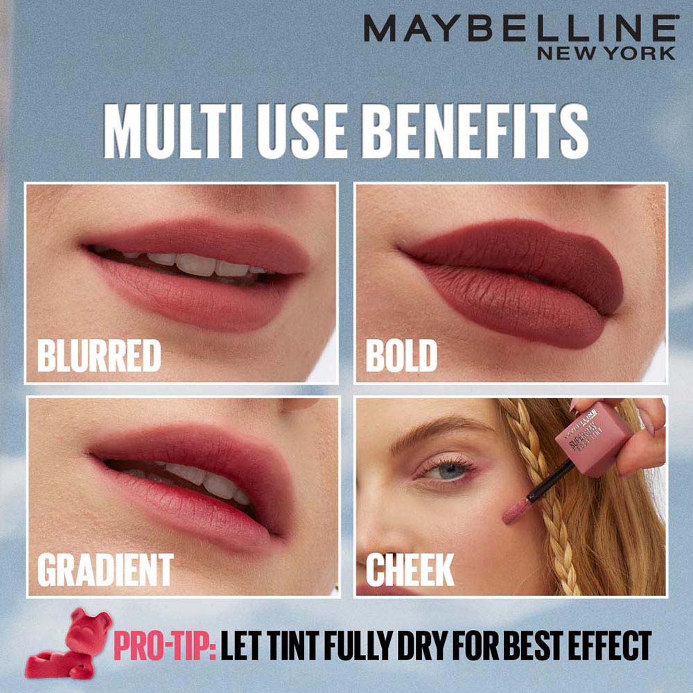 Maybelline New York Superstay Teddy Tint - Lip And Cheek Color - Baby Tee, 5ml Buy at Indicrest Image 7