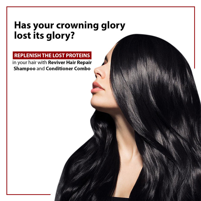 De Fabulous Reviver Hair Repair Shampoo + Conditioner, 2 PCs