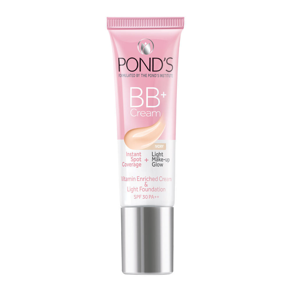 Pond’s BB+ Cream Instant Spot Coverage + Light Make-up Glow Ivory - 9, 9g Buy at Indicrest Image 3