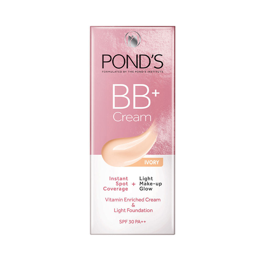 Pond’s BB+ Cream Instant Spot Coverage + Light Make-up Glow Ivory -SPF 30 PA++, 30g Buy at Indicrest Image 4