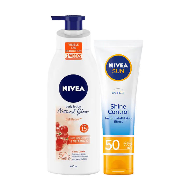 Nivea Bestselling Body + Face SPF Combo, 2 pieces Buy at Indicrest