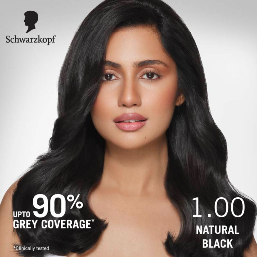 Schwarzkopf Black Hair Color Combo - 1 (Permanent + Touch Up), 2 pieces Buy at Indicrest Image 12