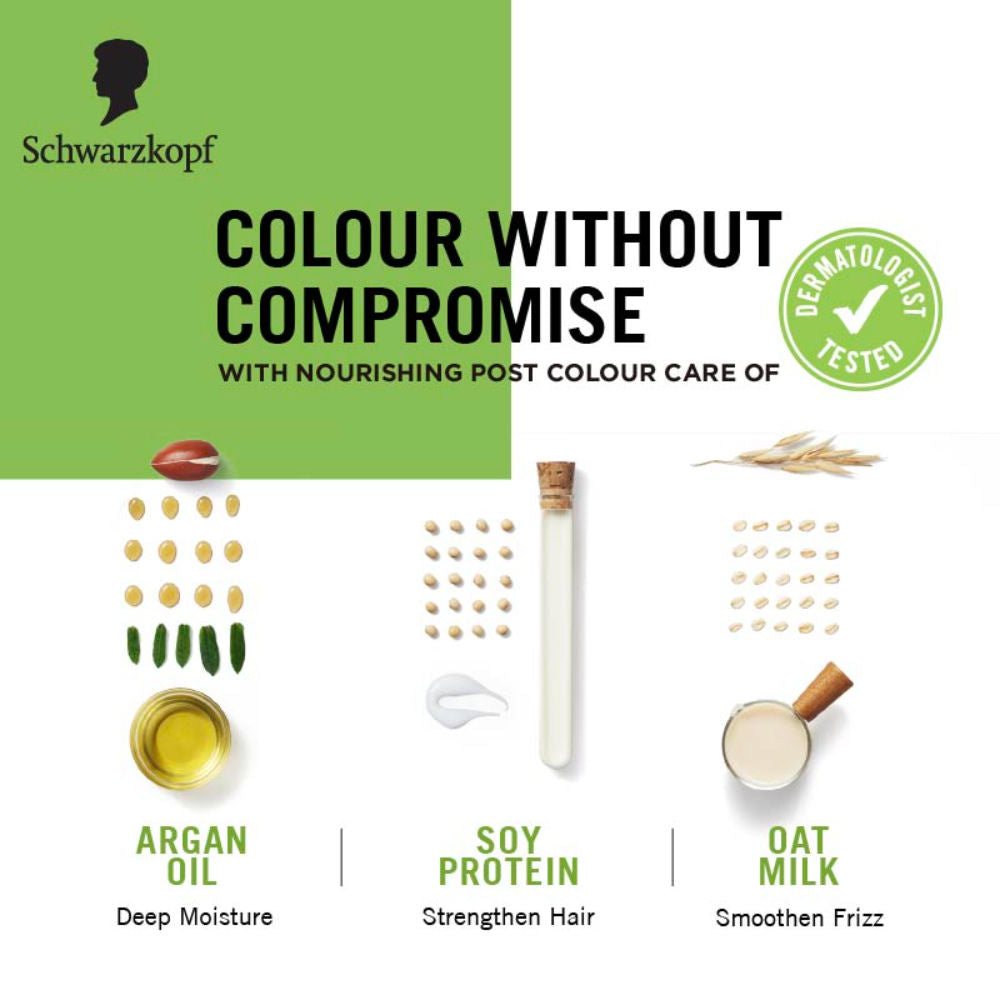 Schwarzkopf Black Hair Color Combo - 1 (Permanent + Touch Up), 2 pieces Buy at Indicrest Image 13