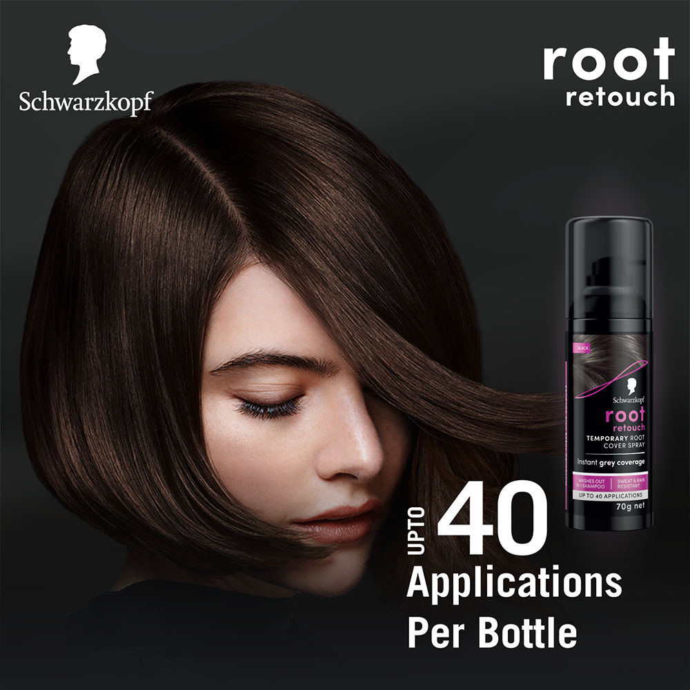 Schwarzkopf Black Hair Color Combo - 1 (Permanent + Touch Up), 2 pieces Buy at Indicrest Image 6