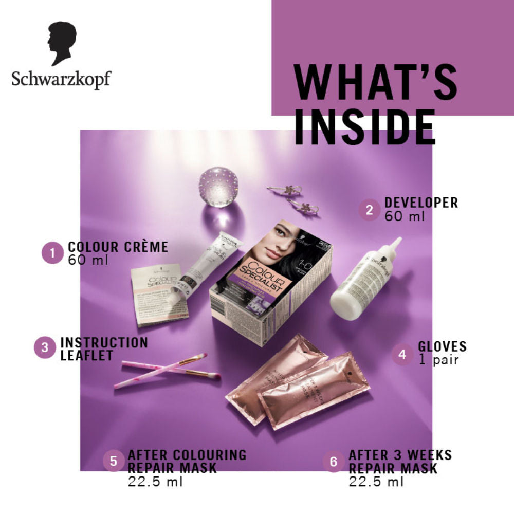 Schwarzkopf Black Hair Color Combo - 2 (Permanent + Touch Up), 2 pieces Buy at Indicrest Image 14