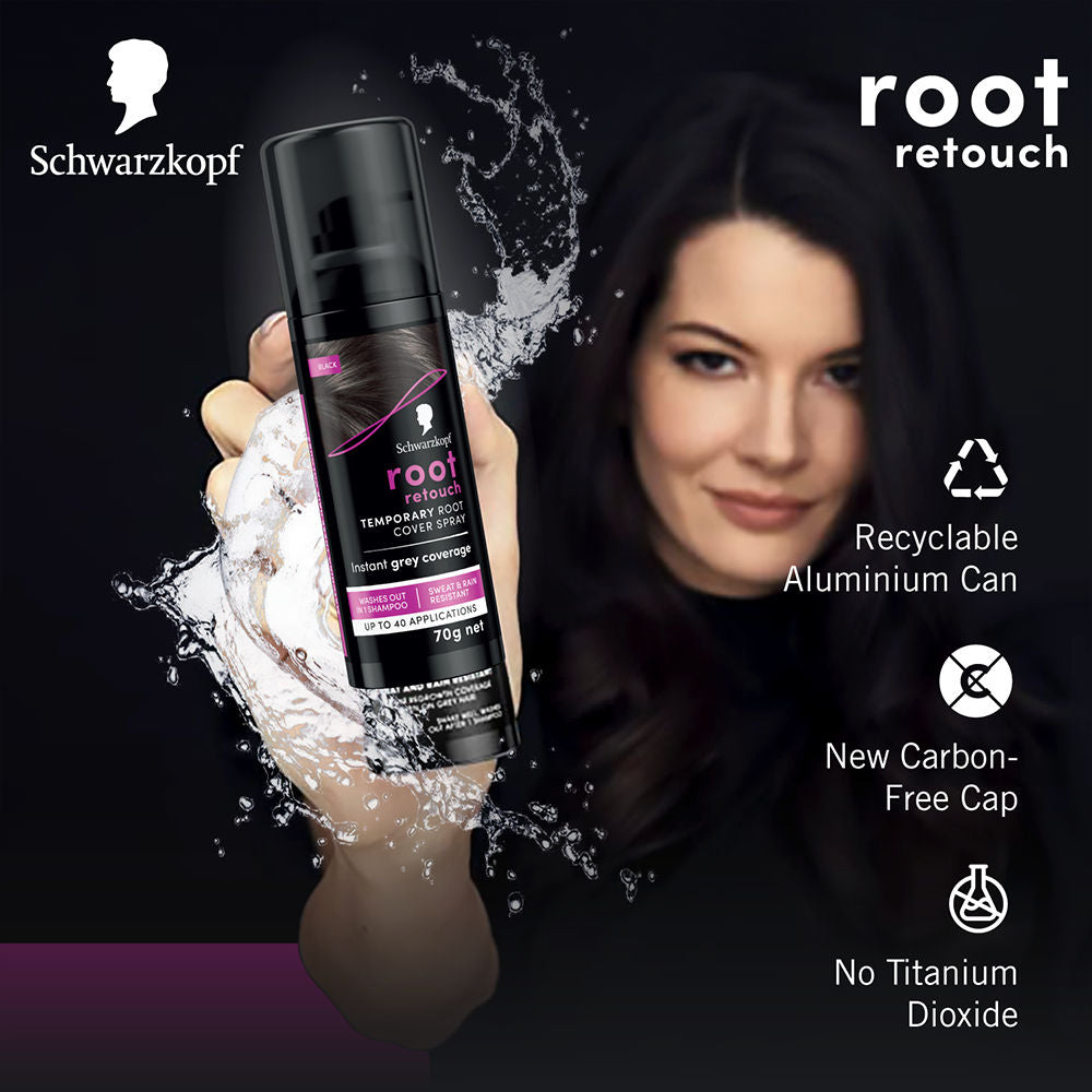 Schwarzkopf Black Hair Color Combo - 2 (Permanent + Touch Up), 2 pieces Buy at Indicrest Image 5