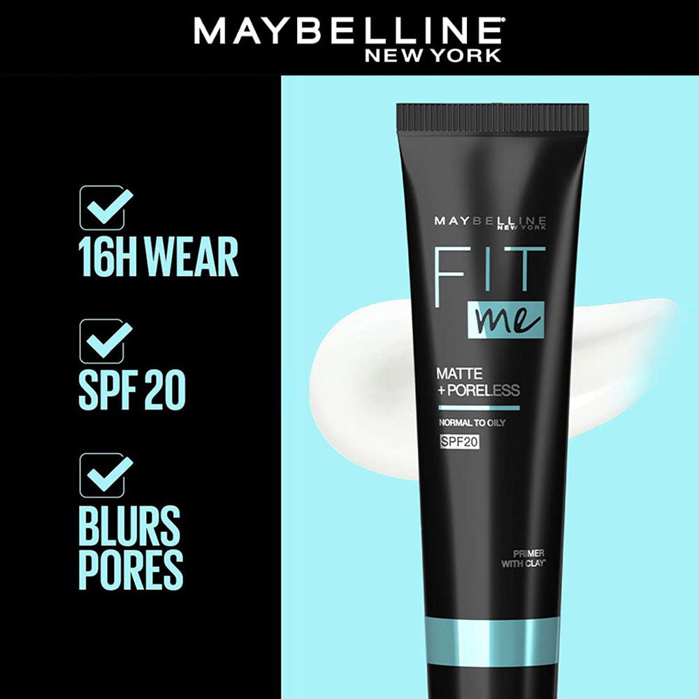 Maybelline New York Matte Flawless Skin Kit: Fit Me Foundation, 128 + Primer + Setting Spray Combo, 3 pieces Buy at Indicrest Image 4