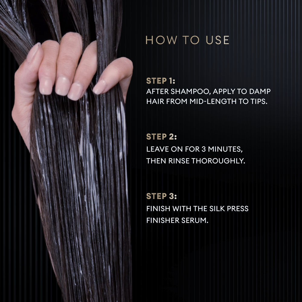 TRESemme Silk Press Mask With Amino Peptides for Smooth, Straight Hair, 200ml Buy at Indicrest Image 10