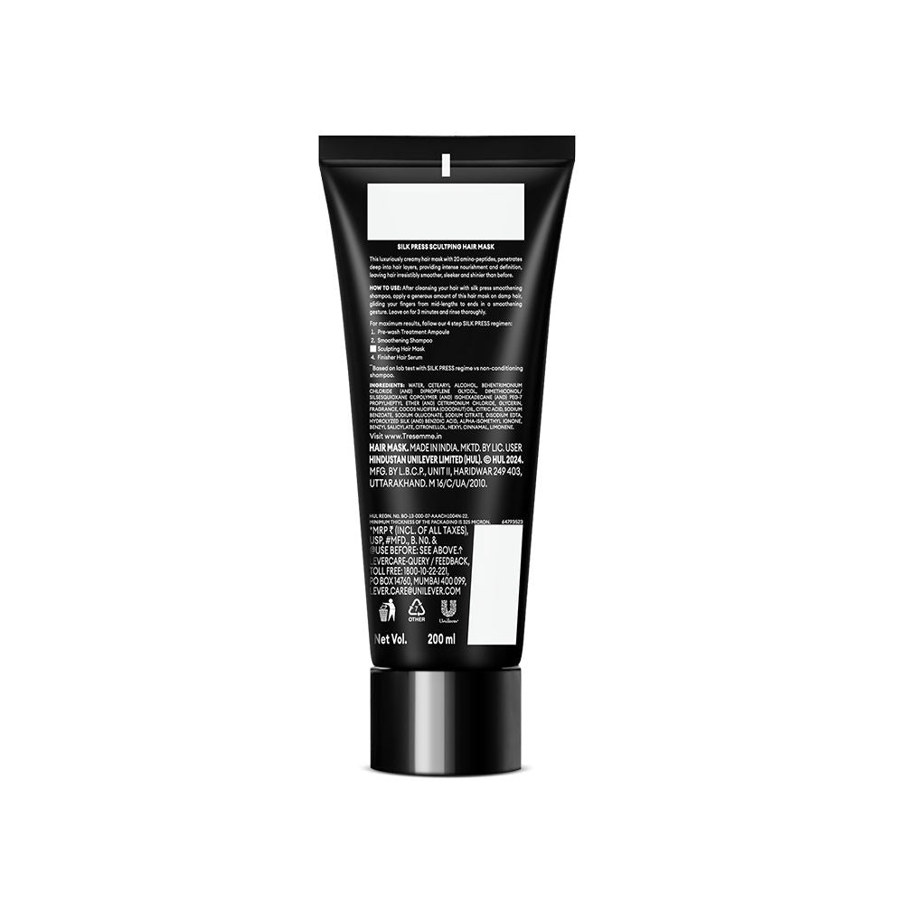 TRESemme Silk Press Mask With Amino Peptides for Smooth, Straight Hair, 200ml Buy at Indicrest Image 11