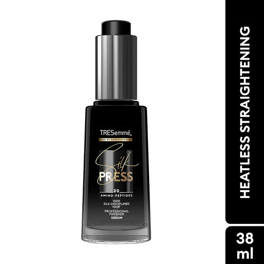 TRESemme Silk Press Hair Serum +72 Hr Frizz Control for Smooth, Straight Hair & Shine, 38ml Buy at Indicrest