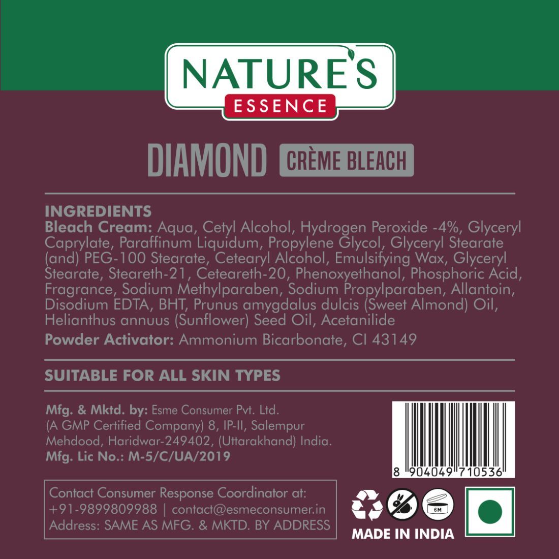 Nature's Essence Diamond Bleach, 43g Buy at Indicrest Image 5