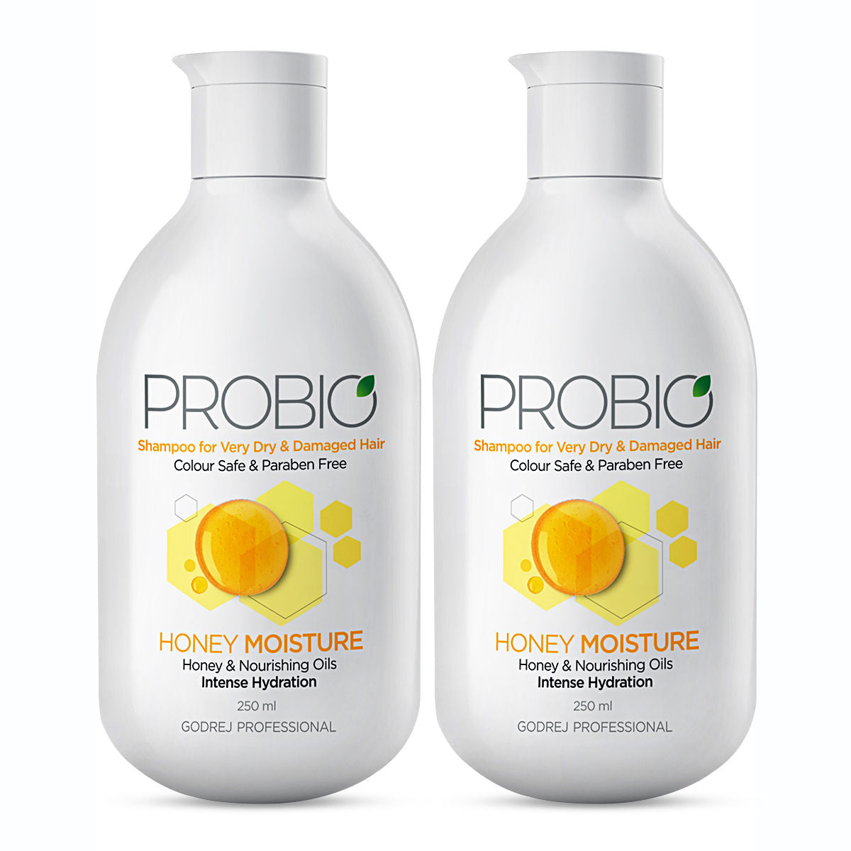 Godrej Professional Probio Honey Moist Shampoo, 250mlx2 Buy at Indicrest Image 8