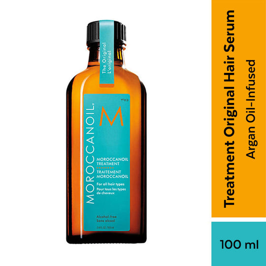 Moroccanoil Treatment Original Hair Serum with Rich Argan Hair Oil Boosts Shine For All Hair Types, 100ml, Buy from Indicrest