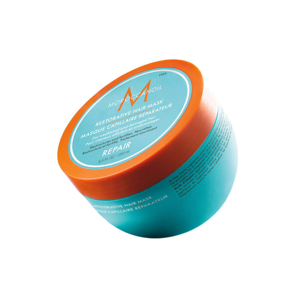 Moroccanoil Restorative Hair Mask | Argan Oil, Shea Butter & Protein | Strengthens Repairs Damaged Hair, 250ml