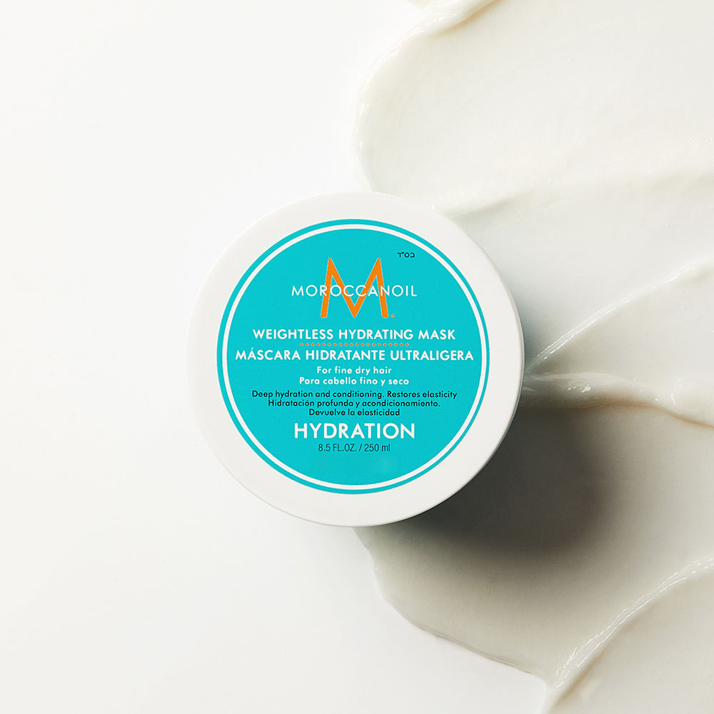 Moroccanoil Weightless Hydrating Mask with with Argan Oil Shea Butter For Fine Dry Hair, 250ml