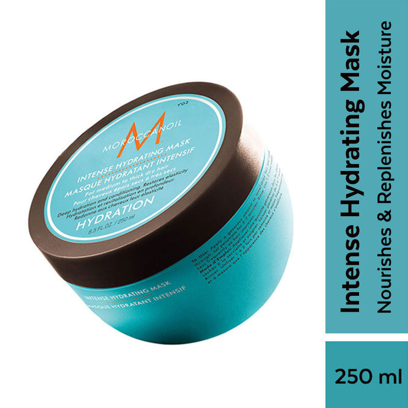 Moroccanoil Intense Hydrating Mask | Argan Oil Deep Conditioner for Dry, Thick Hair Restores Shine, 250ml, Buy from Indicrest