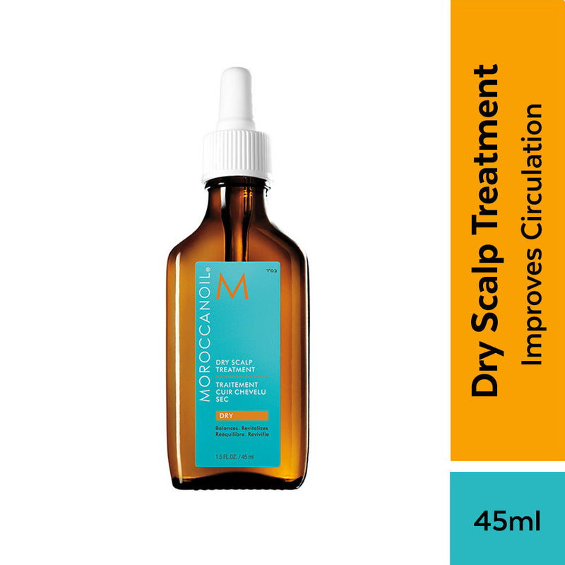 Moroccanoil Dry Scalp Treatment | With Salicylic Acid, Argan & Vitamin E | Soothes & Reduces Flakes, 45ml, Buy from Indicrest