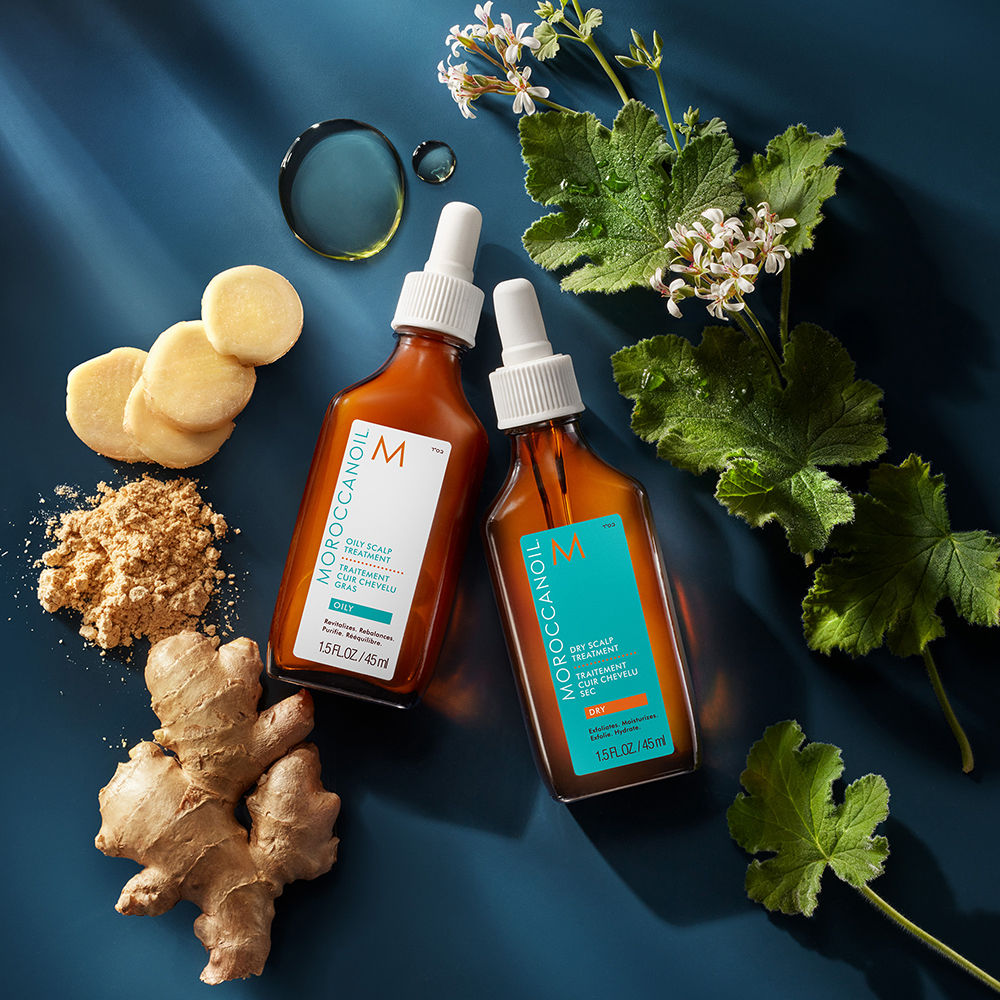 Moroccanoil Dry Scalp Treatment | With Salicylic Acid, Argan & Vitamin E | Soothes & Reduces Flakes, 45ml