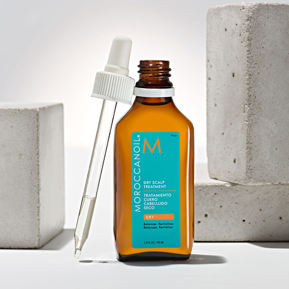 Moroccanoil Dry Scalp Treatment | With Salicylic Acid, Argan & Vitamin E | Soothes & Reduces Flakes, 45ml