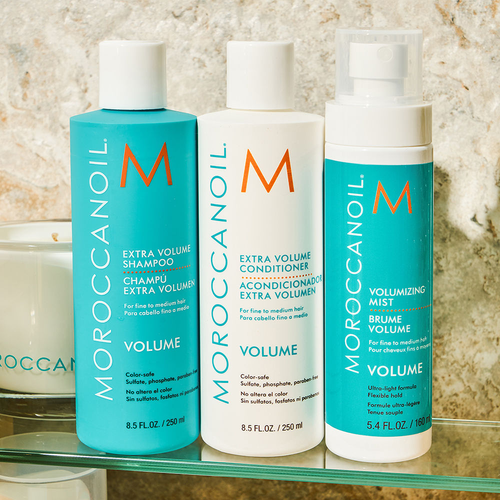 Moroccanoil Extra Volume Conditioner for Fine Hair | Argan Oil & Linden Bud | Adds Volume & Shine, 250ml