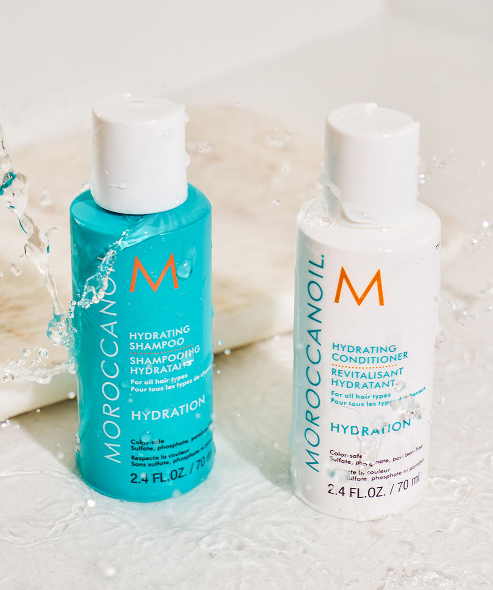 Moroccanoil Hydrating Conditioner | Argan Oil, Vitamin A+E, Red Algae | Daily Use For All Hair Types, 70ml