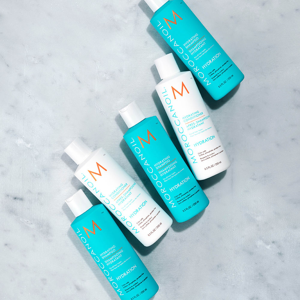 Moroccanoil Hydrating Conditioner | Argan Oil, Vitamin A+E, Red Algae | Daily Use For All Hair Types, 70ml