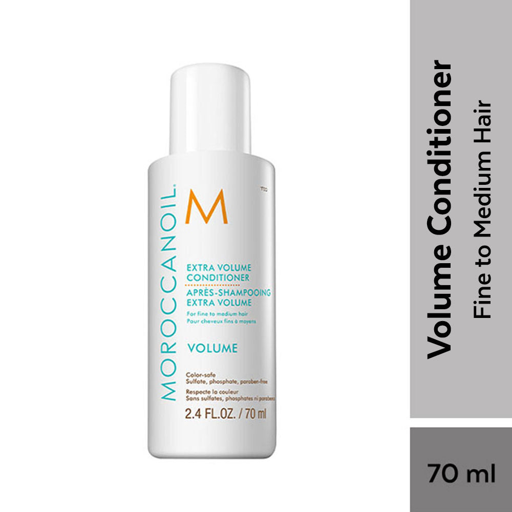 Moroccanoil Extra Volume Conditioner for Fine Hair | Argan Oil & Linden Bud | Adds Volume & Shine, 70ml, Buy from Indicrest