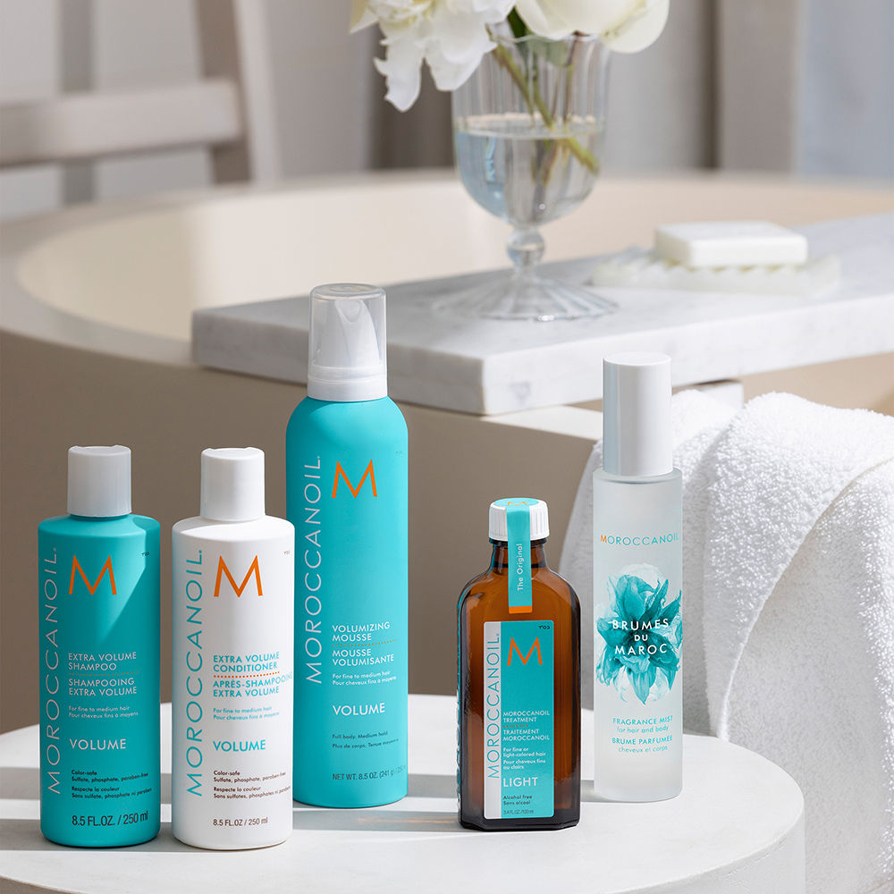 Moroccanoil Extra Volume Conditioner for Fine Hair | Argan Oil & Linden Bud | Adds Volume & Shine, 70ml