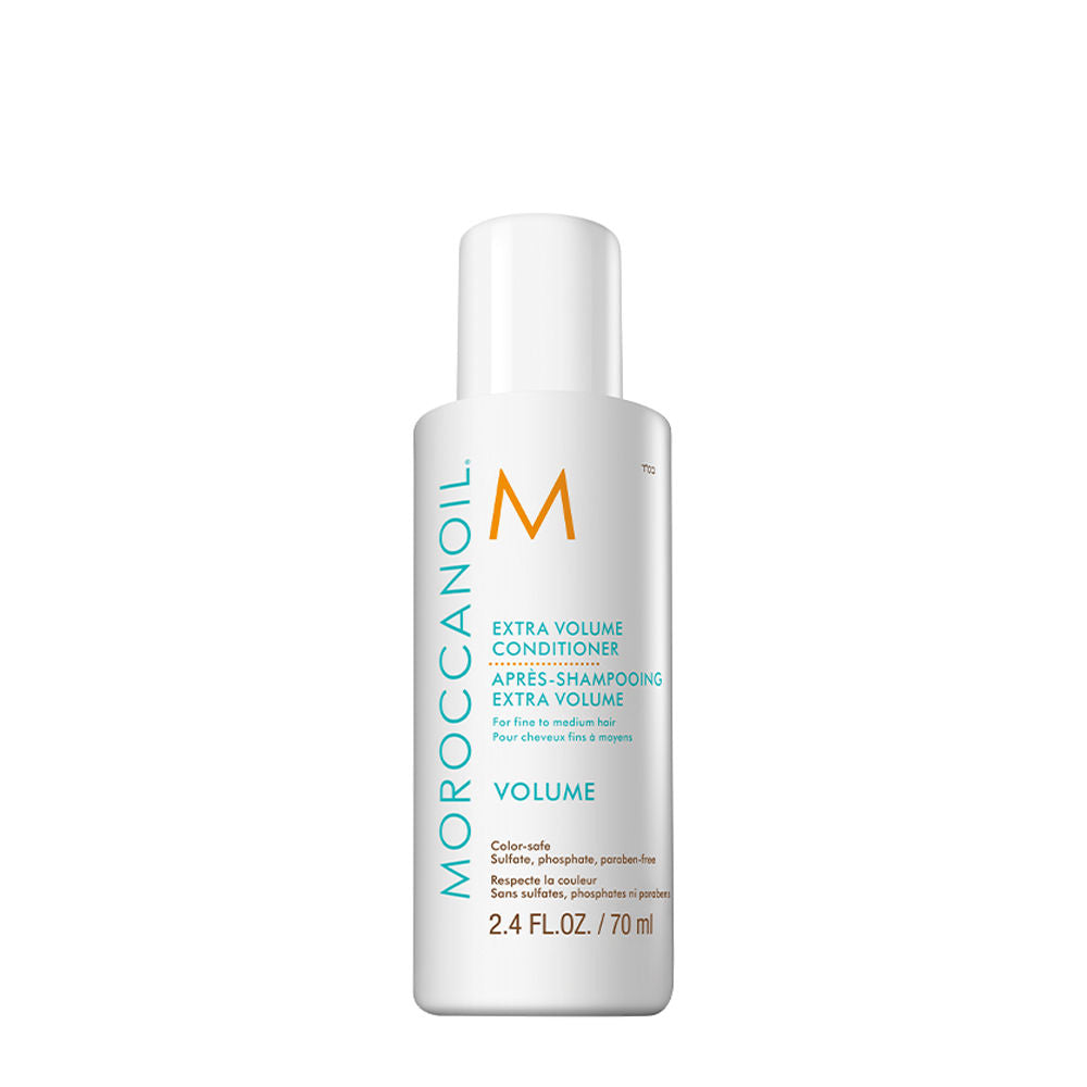 Moroccanoil Extra Volume Conditioner for Fine Hair | Argan Oil & Linden Bud | Adds Volume & Shine, 70ml