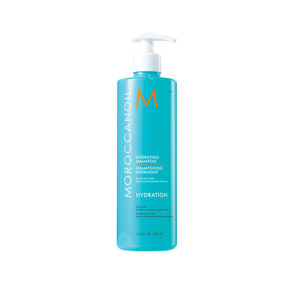Moroccanoil Hydrating Shampoo | Argan Oil, Vitamins A & E | Moisture Boost & Shine for All Hair Types, 500ml