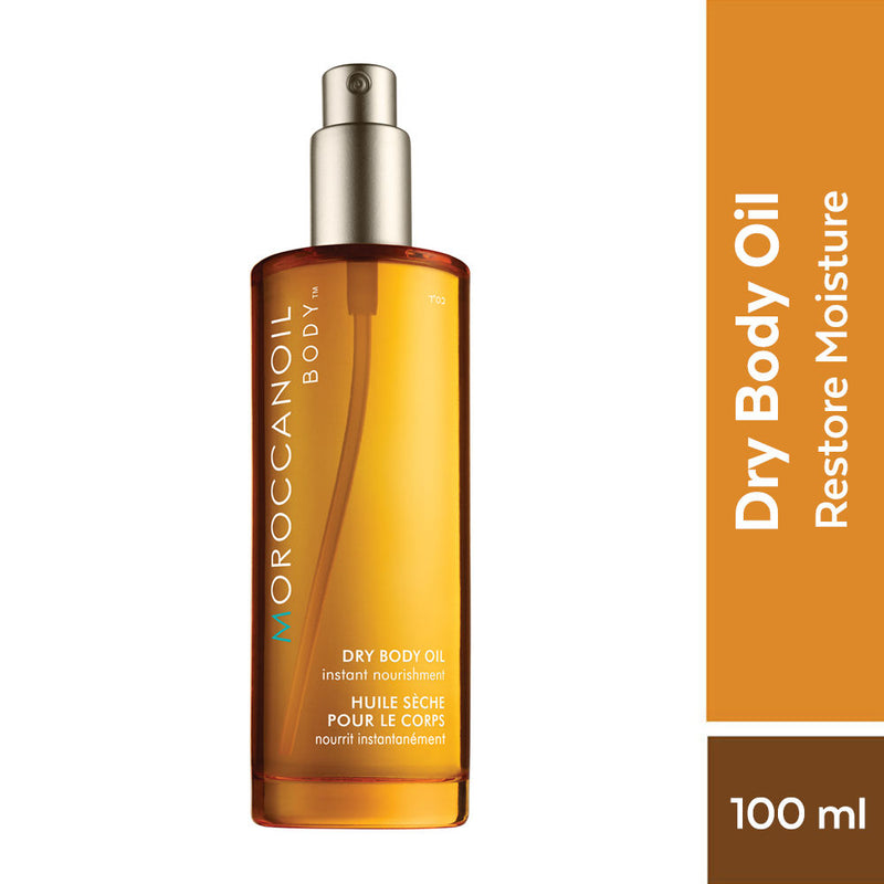 Moroccanoil Dry Body Oil | Argan, Olive & Avocado Oils | Lightweight Hydration Moisturizes Revives Skin, 100ml, Buy from Indicrest
