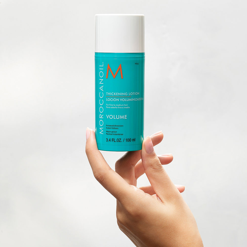 Moroccanoil Thickening Lotion Blend of Vitamins,Argan Oil Fuller Look For Fine to Medium Hair, 100ml