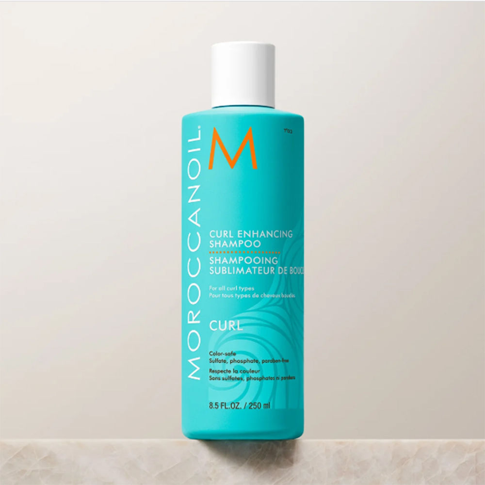 Moroccanoil Curl Enhancing Shampoo | Argan & Abyssinian Oils | Defines & Softens Shine For All Curls, 250ml