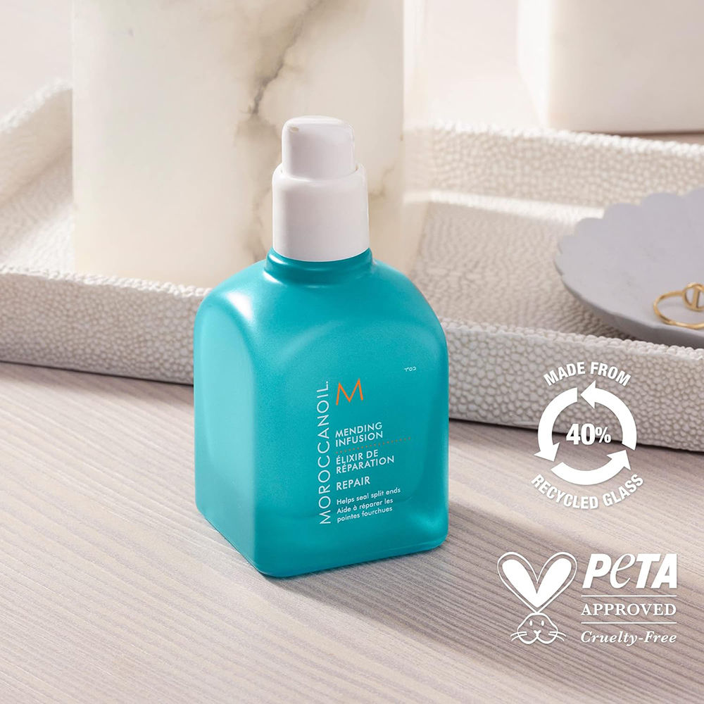 Moroccanoil Mending Infusion with Argan Oil Leave-in Finishing Serum to Help Seal Split Ends, 75ml