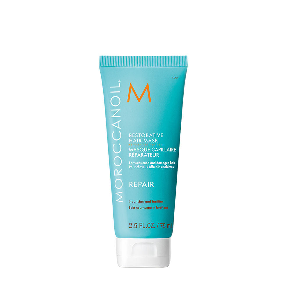 Moroccanoil Restorative Hair Mask | Argan Oil, Shea Butter & Protein | Strengthens Repairs Damaged Hair, 75ml