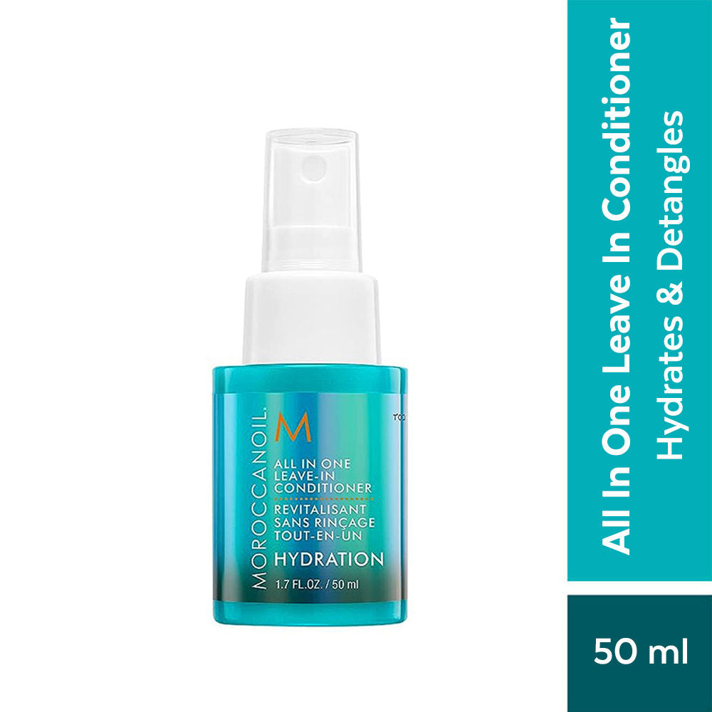 Moroccanoil All in One Leave-in Conditioner | Argan Oil & Amino Acids | Detangles Hydrates for All Hair, 50ml, Buy from Indicrest