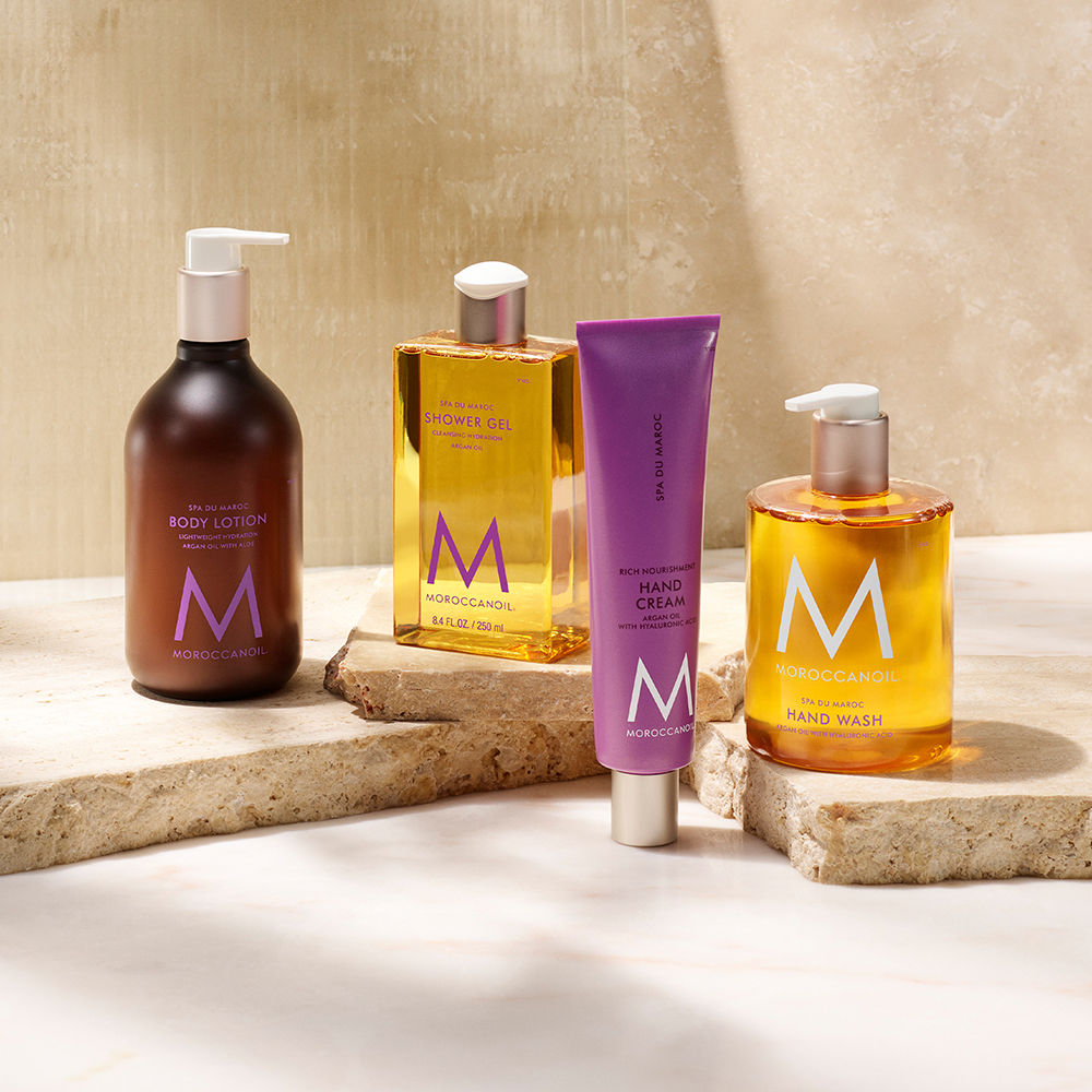 Moroccanoil Hand Cream Spa du Maroc | Argan Oil+Hyaluronic Acid | Deep Hydration Fast-Absorbing Moisture, 40ml