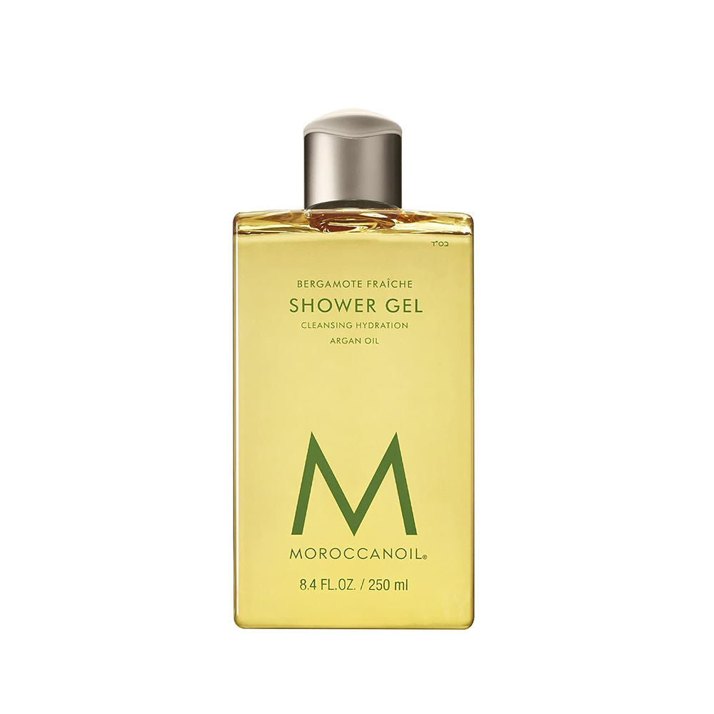 Moroccanoil Shower Gel Bergamote Fraiche | Argan Oil | Refreshing Citrus Cleanse Hydration Revives Skin, 250ml