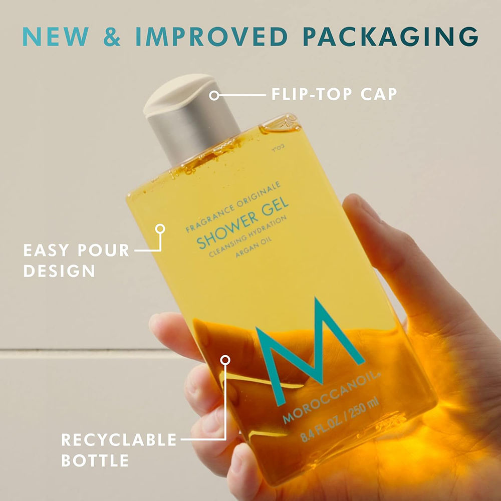 Moroccanoil Shower Gel Fragrance Originale | Argan Oil | Nourishing, Hydrating Cleanser Body Wash, 250ml