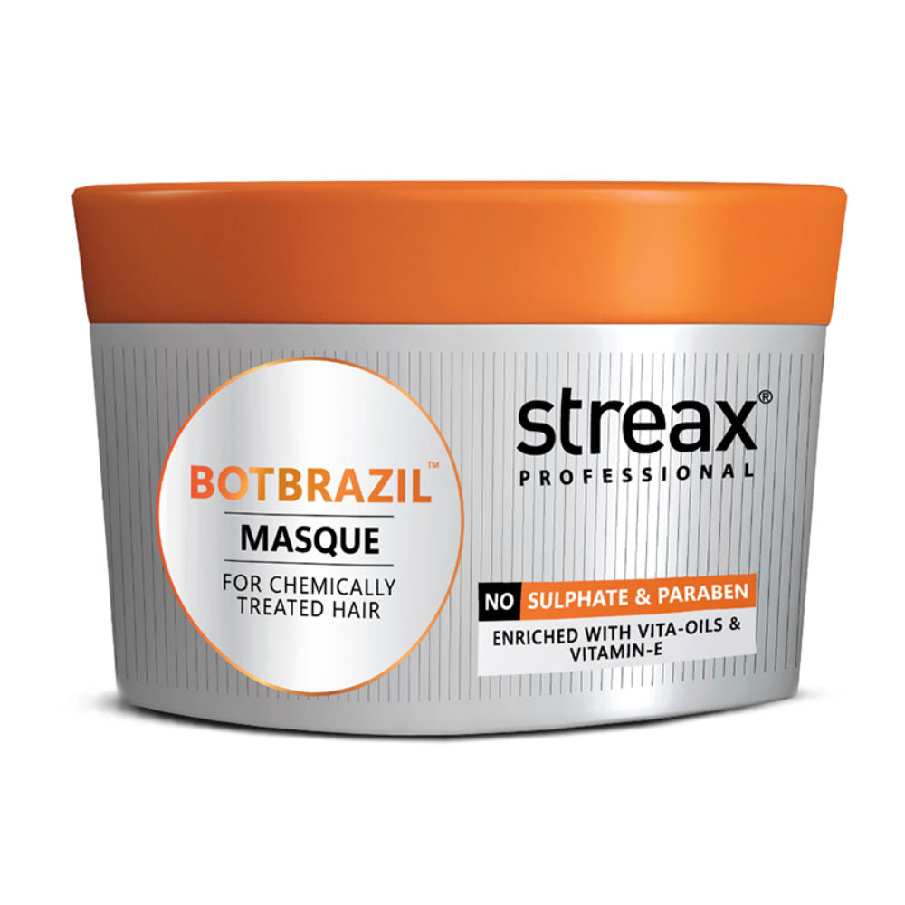 Streax Professional Botbrazil Nourishing Hair Masque, 200g Buy at Indicrest Image 11