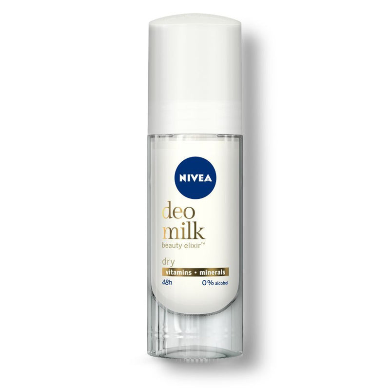 Nivea Women Deodorant Roll On, Deo Milk Dry, for Beautiful, Nourished Underarms, 40ml Buy at Indicrest