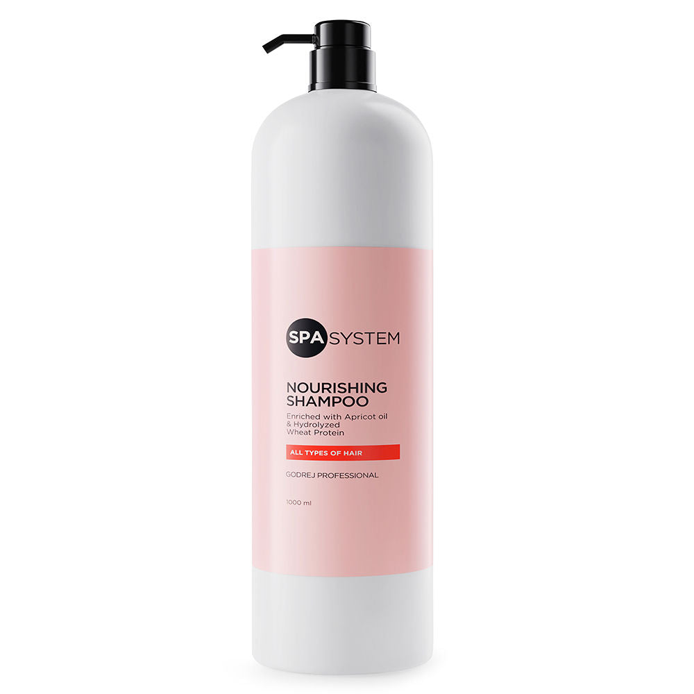 Godrej Professional SPA System Nourishing Shampoo, 1000ml & Repair Mask, 500ml Combo, 2 pieces Buy at Indicrest Image 2