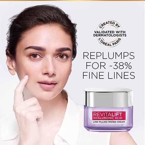 L'Oreal Paris Revitalift Hyaluronic Acid Line Filling Water Cream With Ceramides For Hydration & Barrier Repair, 50ml Buy at Indicrest Image 7