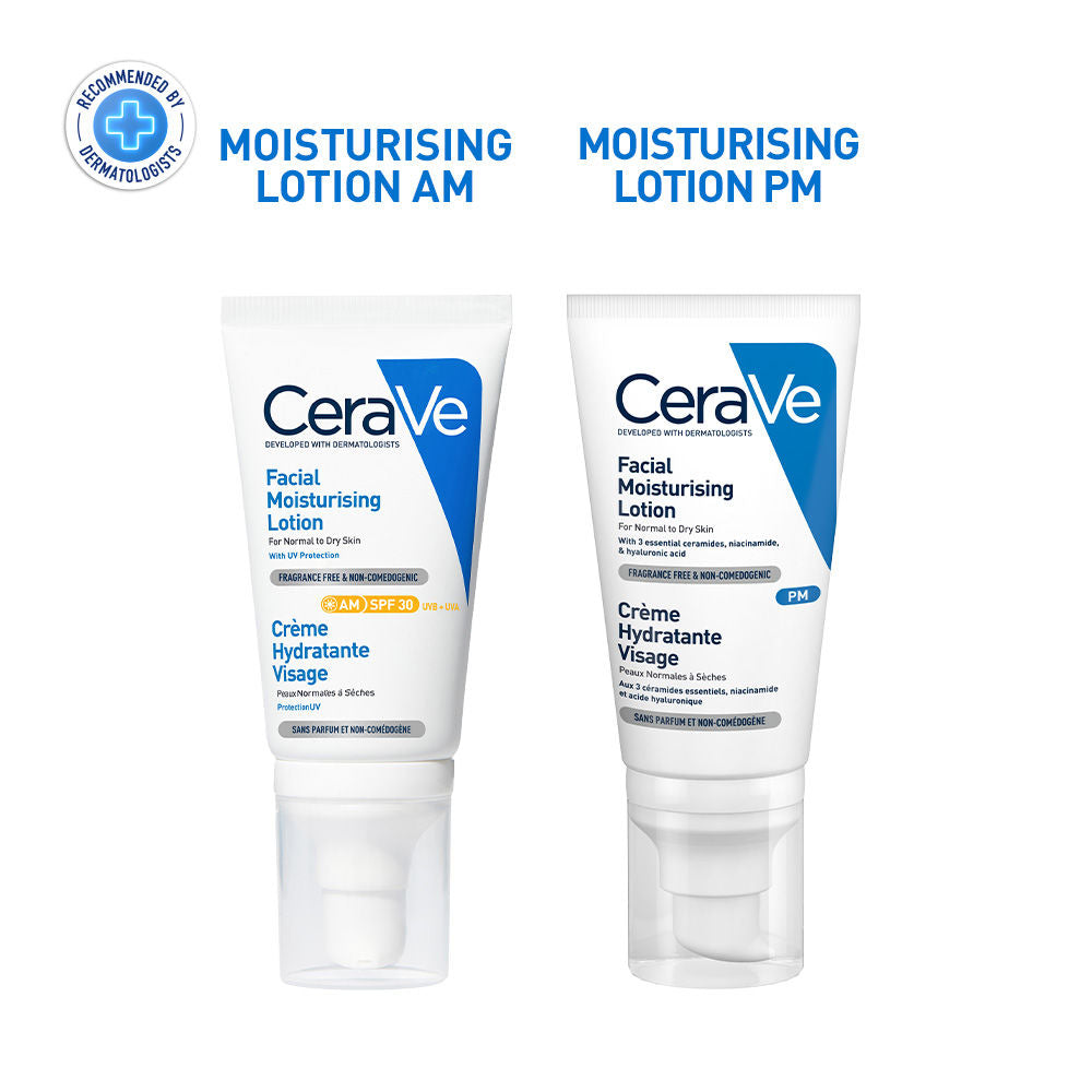 CeraVe AM Facial Moisturizing Lotion With Sunscreen SPF 30 UVB + UVA, Dermatologist Recommended Day Cream, 50g Buy at Indicrest Image 10